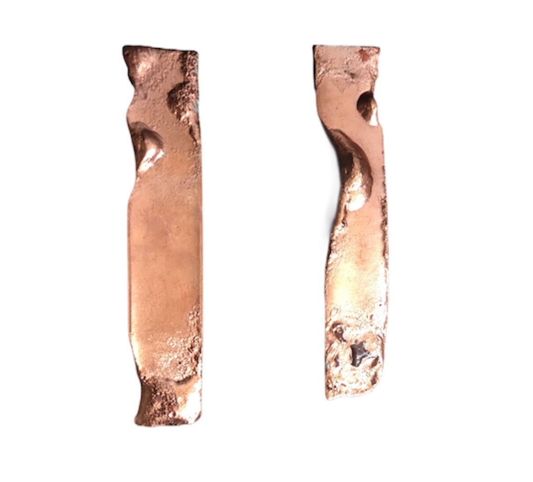Aros Rectángulo - Joyería artesanal