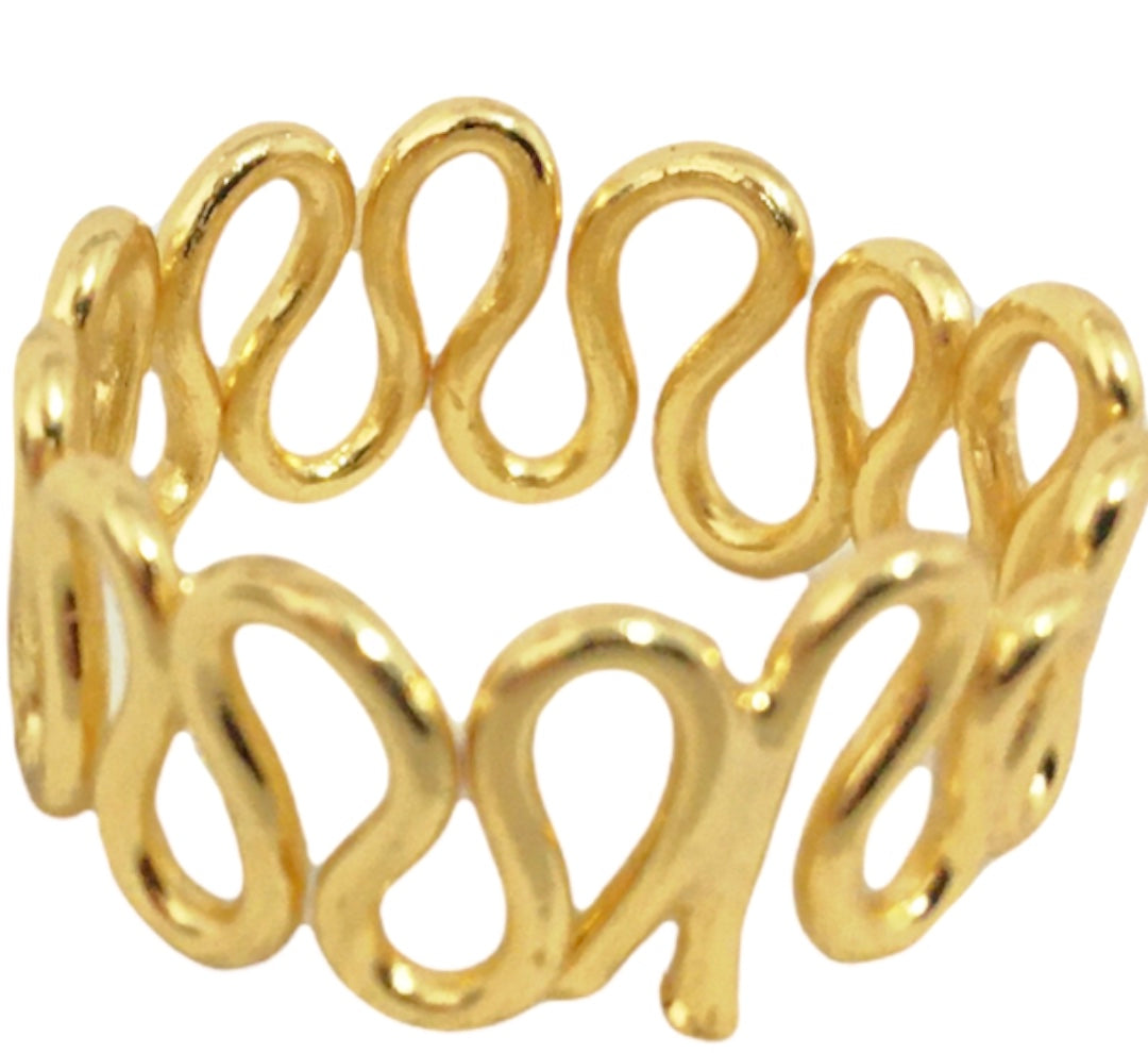 Anillo Infinity-Joyería Contemporánea-Talle: 7/17mm