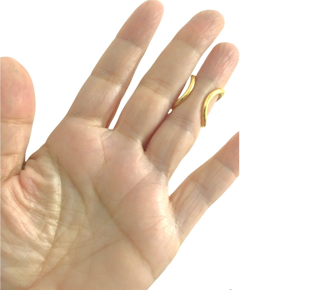 Anillo Midi Corazón - Joyería de Autor - Talle: 3/ 14mm