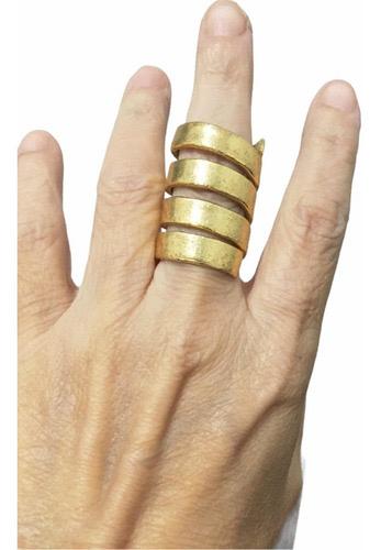 Anillo Resorte - Joyería Contemporánea--Talle: 7/17mm