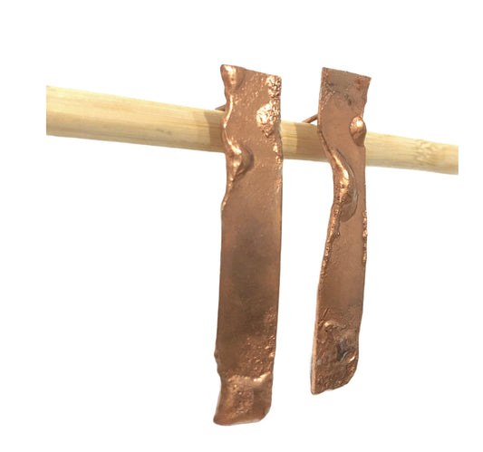 Aros Rectángulo -  Joyería artesanal