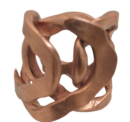 Anillo Titan de Cobre - Anillos de Diseño - Talle: 7/17