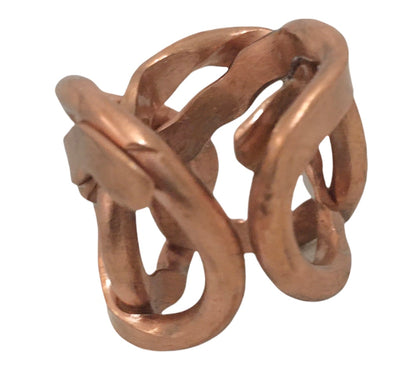 Anillo Titan de Cobre - Anillos de Diseño - Talle: 7/17