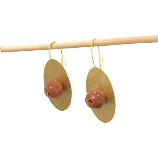 Aros Oval Shine - Piezas únicas