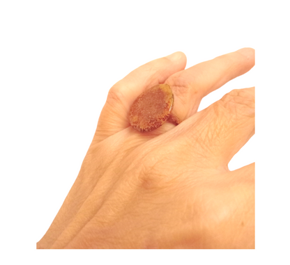 Anillo Destello Terracota - Joyeria Fina - Talle: 3,5/14mm