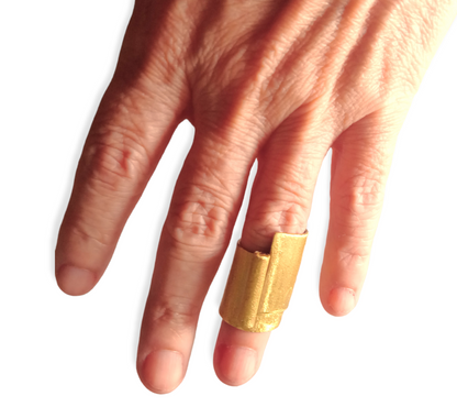Anillo Midi Oro Eterno -Diseño Exclusivo -Talle: 4,5/15mm